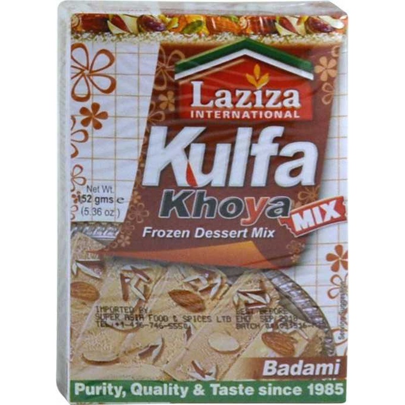 LAZIZA KULFA KHOYA MIX BADAMI 152GM