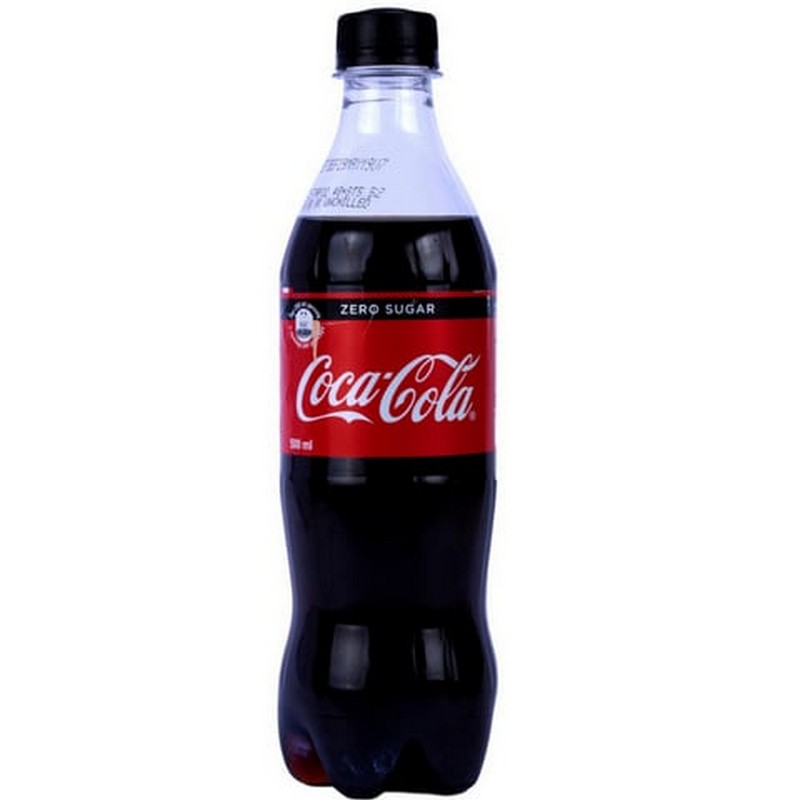 COCA COLA DRINK ZERO CALORIES 500ML PET