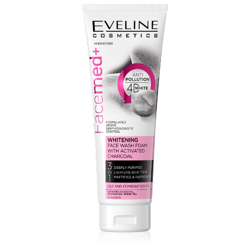 EVELINE FACEMED WHITENING FACE WASH 100ML