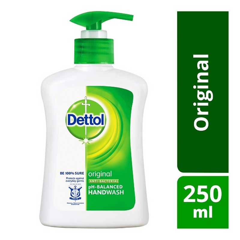 DETTOL HAND WASH ANTI-BACTERIAL ORIGINAL 250ML PUMP