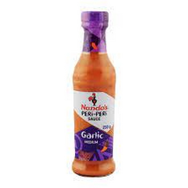 NANDOS GARLIC PERI PERI SAUCE 250ML