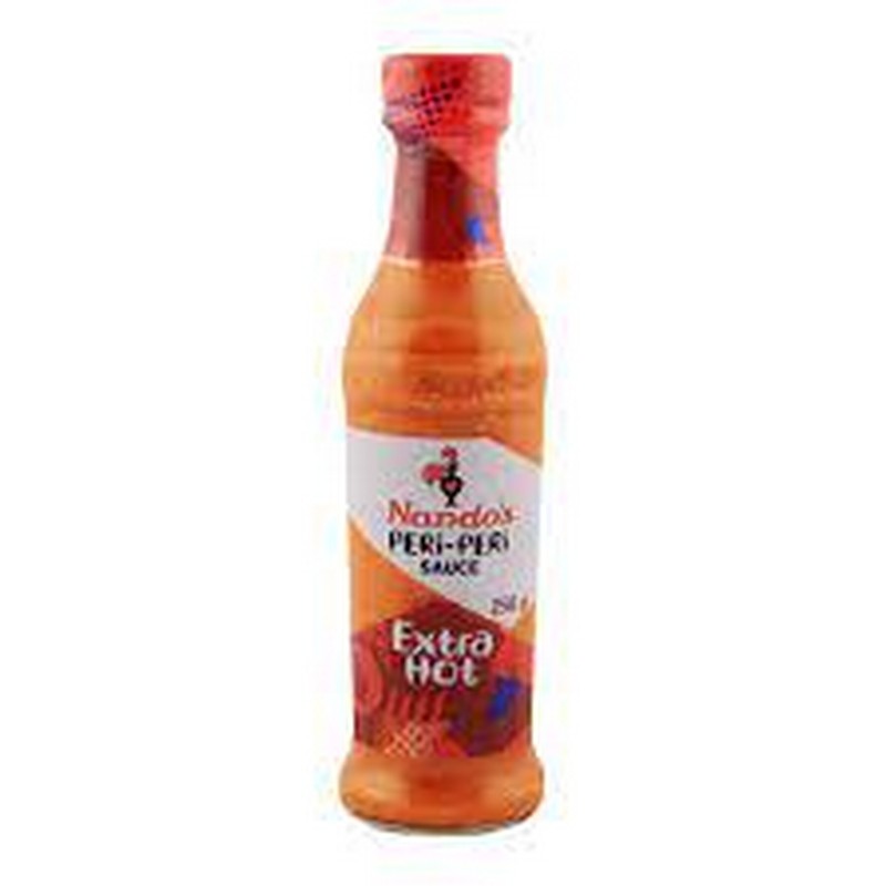 NANDOS EXTRA HOT PERI PERI SAUCE 250ML