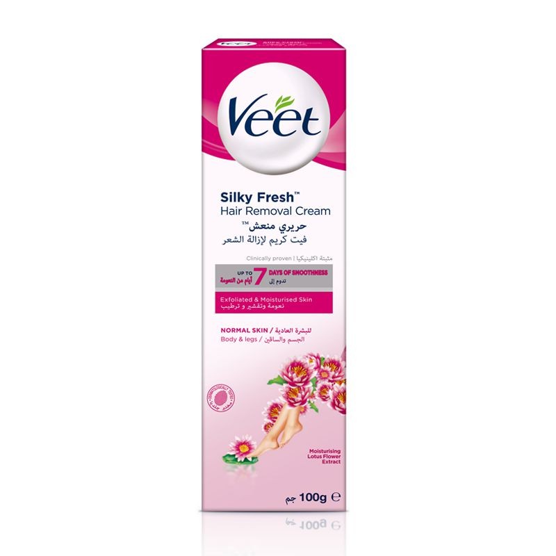 VEET H/REMOVAL CREAM 100GM NORMAL