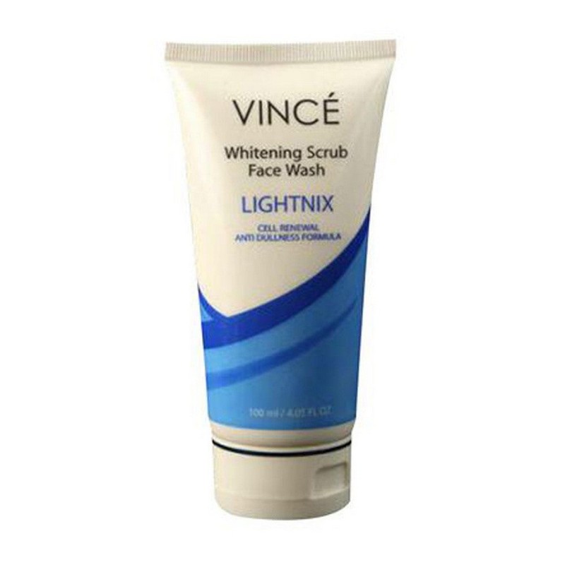 VINCE WHITENEING SCRUB FACE WASH 100ML