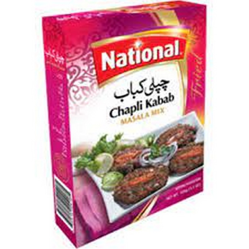 NATIONAL CHAPLI KABAB MASALA MIX 100GM