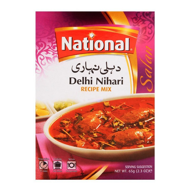 NATIONAL DELHI NIHARI MASALA MIX 65GM