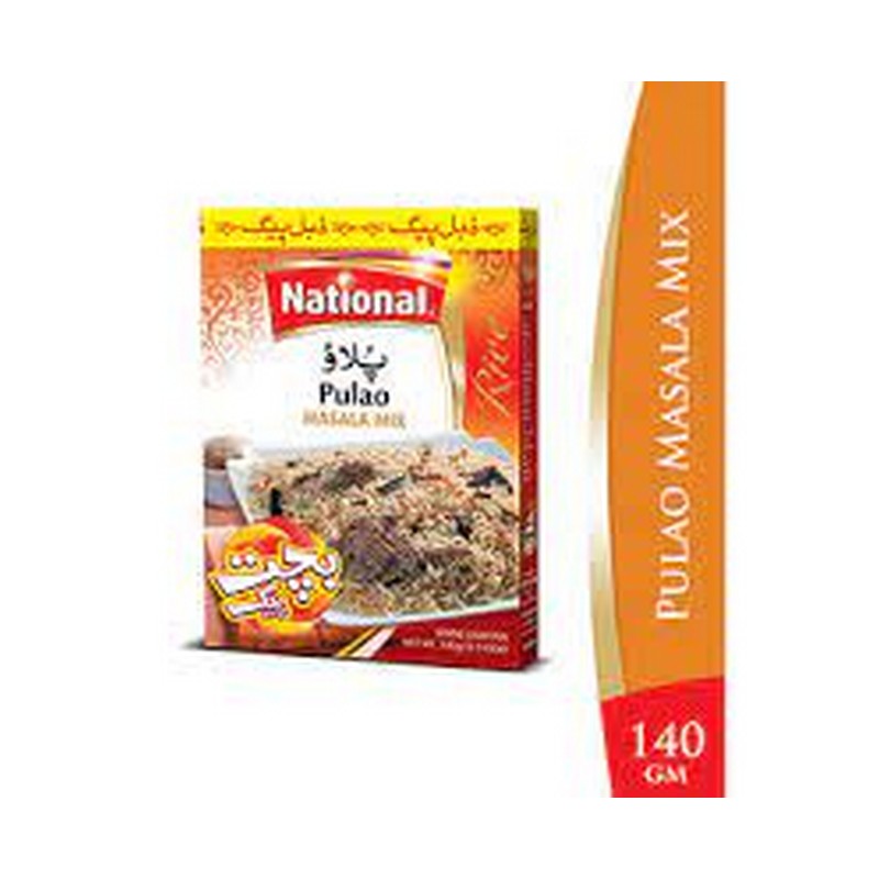 NATIONAL PULAO MASALA 140G