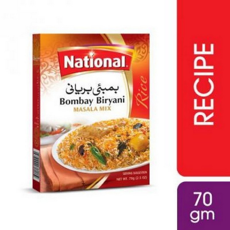 NATIONAL  BOMBAY BIRYANI MASALA 70GM