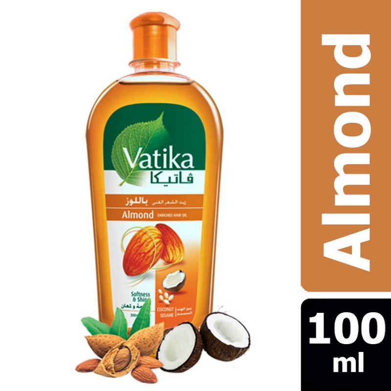 VATIKA ALMOND HAIR OIL 100ML