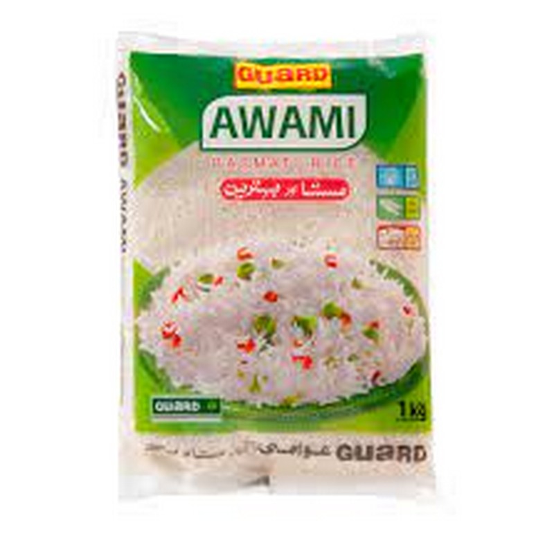 GUARD AWAMI BASMATI RICE 1KG