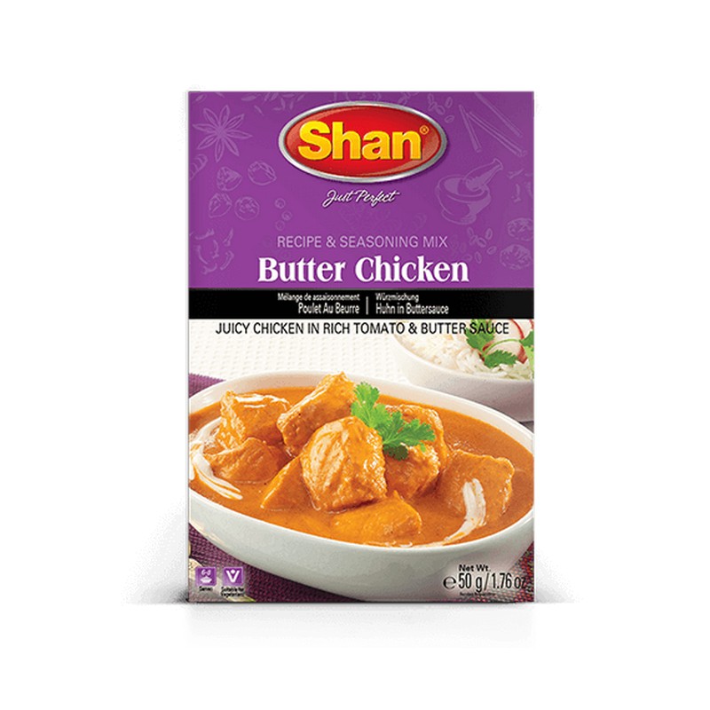 SHAN BUTTER CHICKEN MIX 50G