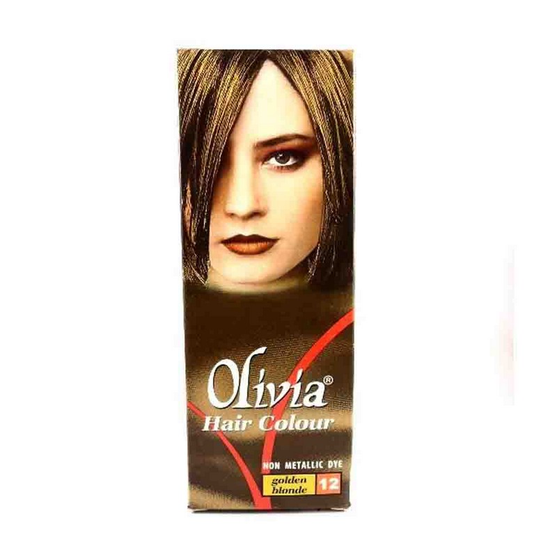 OLIVIA HAIR COLOUR 12 GOLDEN BLONDE 50ML
