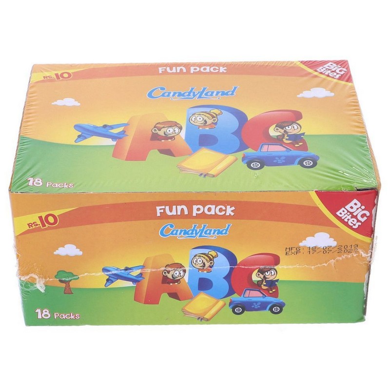 CANDY LAND ABC JELLY BOX 18 PCK