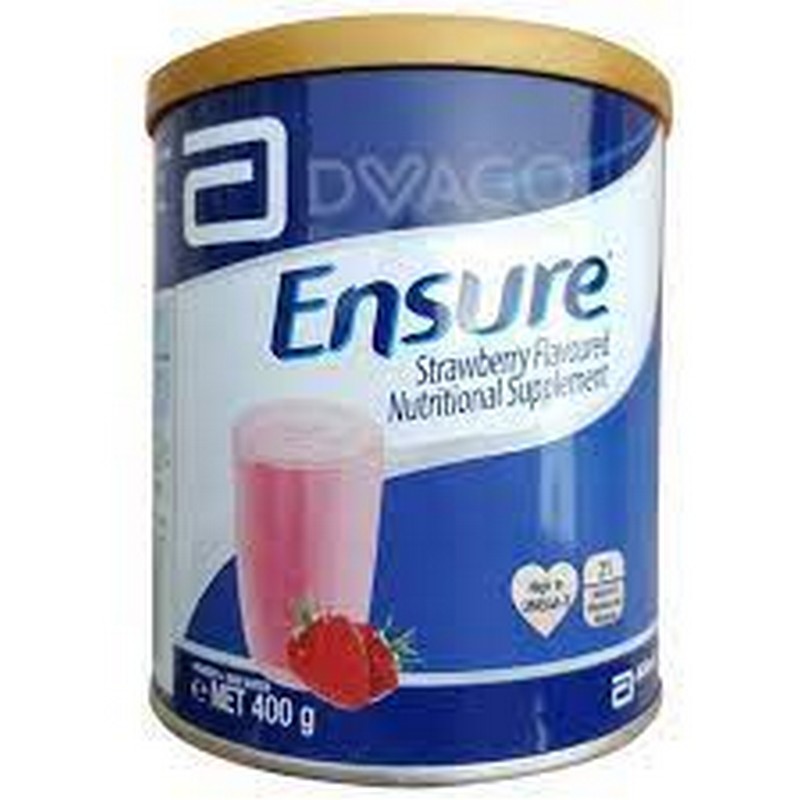 ENSURE MILK POWDER STRAWBERRY 400GM