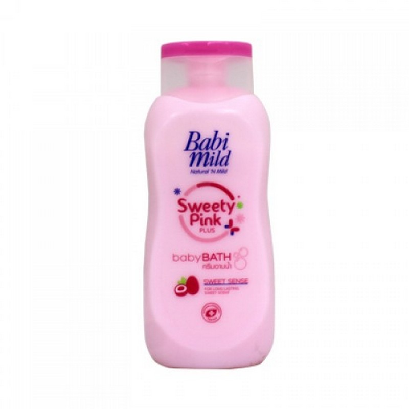 BABI MILD BABY BATH OIL SWEETY PINK 200ML