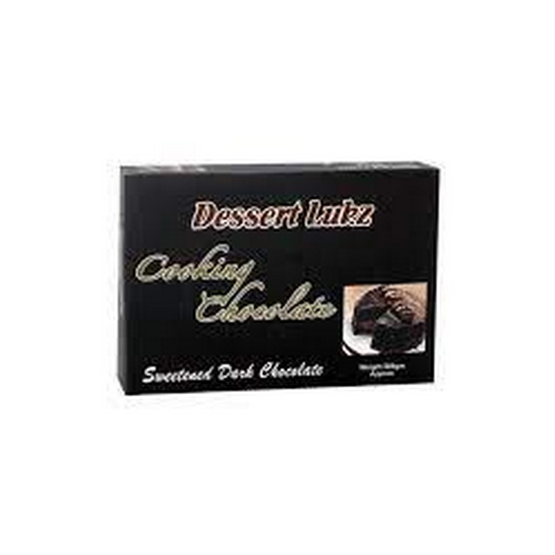 DESSERT LUKZ COOKING CHOCOLATE DARK 500GM
