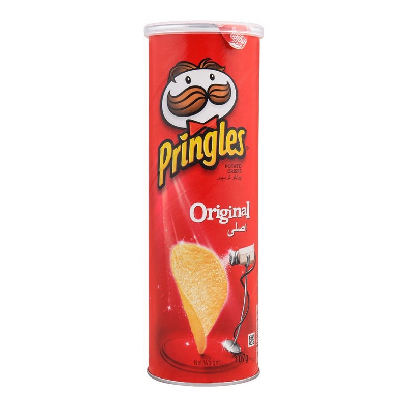 PRINGLES POTATO CHIPS ORIGINAL 107GM