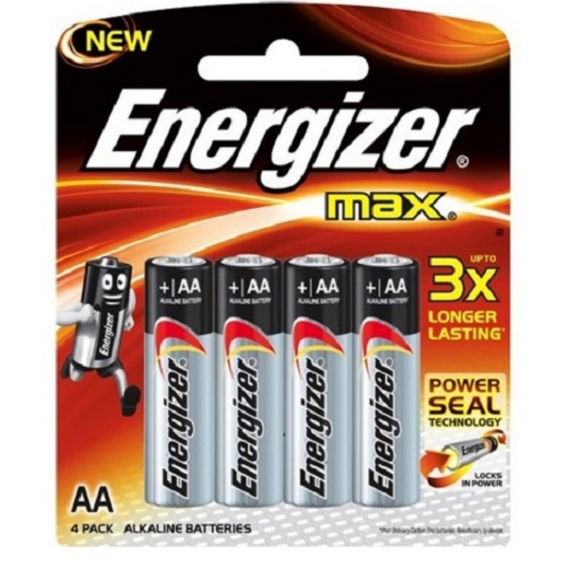 ENERGIZER MAX AA 4 PACK