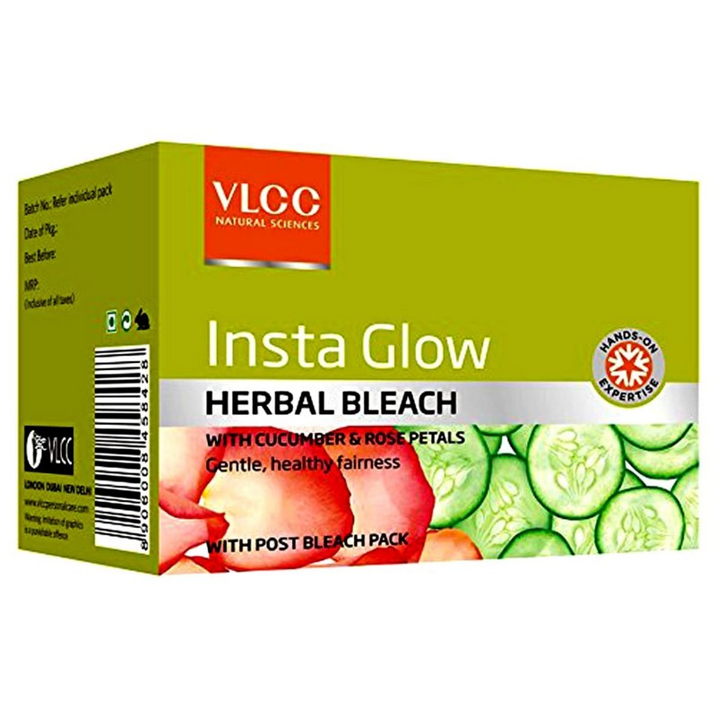 VLCC INSTA GLOW HERBAL BLEACH 27GM