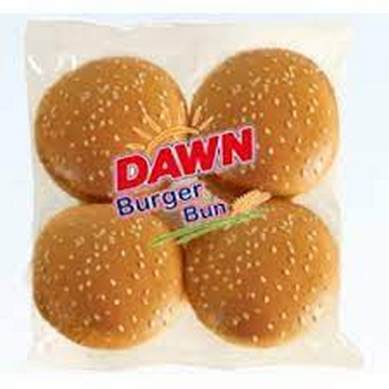 DAWN BREAD BURGER BUN 4S
