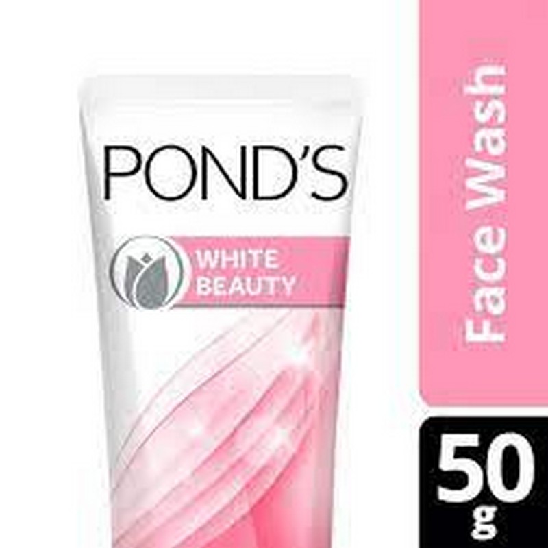 PONDS FACE WASH WHITE BEAUTY 50GM