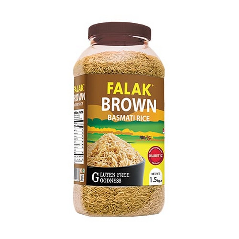 FALAK RICE PREMIUM BROWN JAR 1.5KG