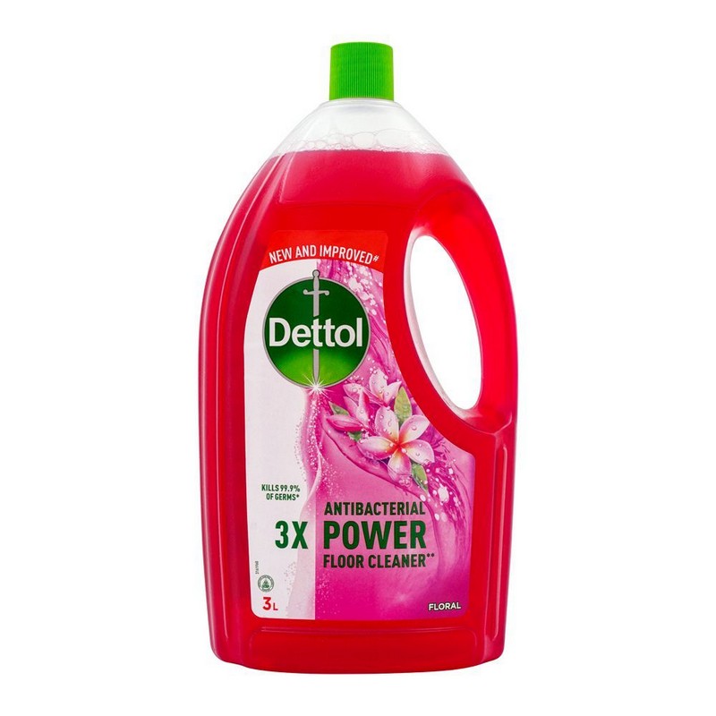 DETTOL SURFACE CLEANER FLORAL 3 LITRE
