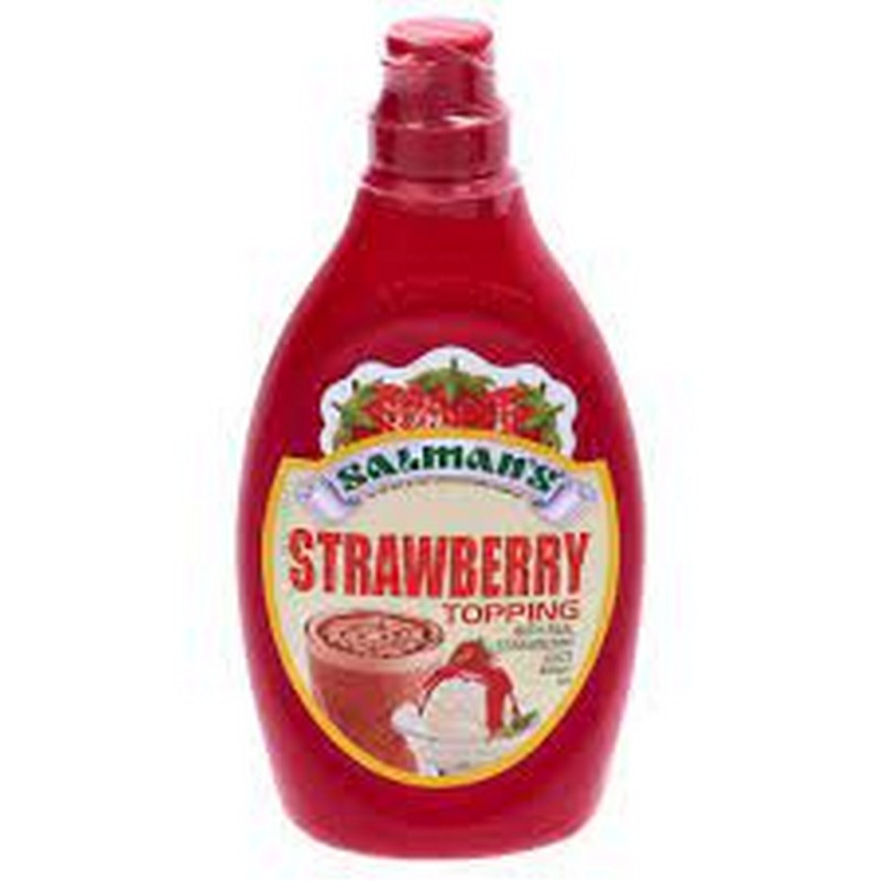 SALMANS STRAWBERRY TOPPING 623GM
