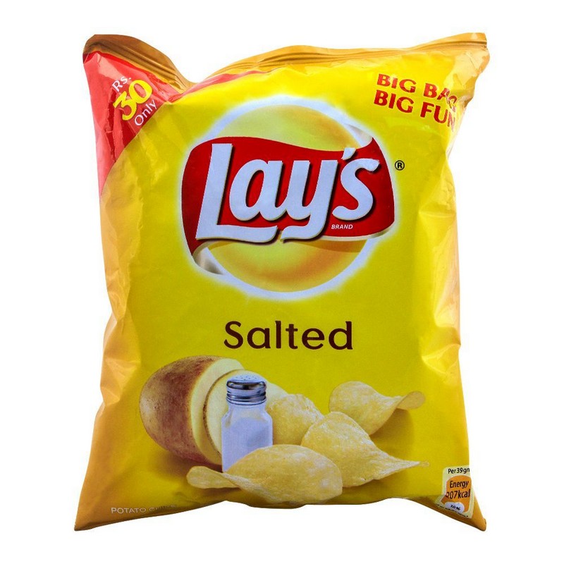 LAYS CHIPS SALTED 38GM