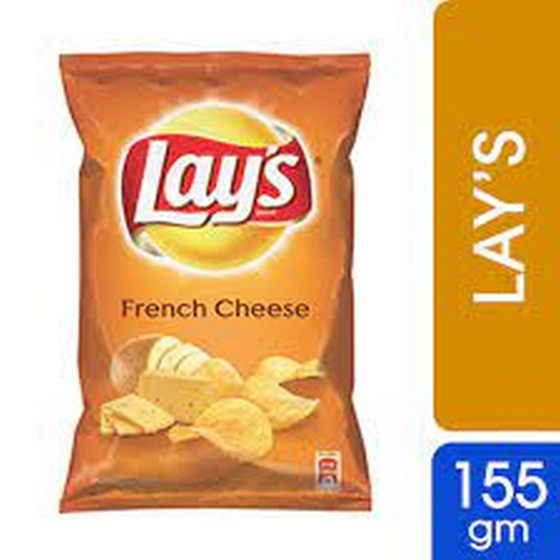 LAYS CHIPS FRENCH CHEESE 155 GM