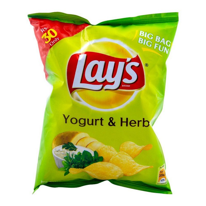 LAYS CHIPS YOGURT & HERB 40GM