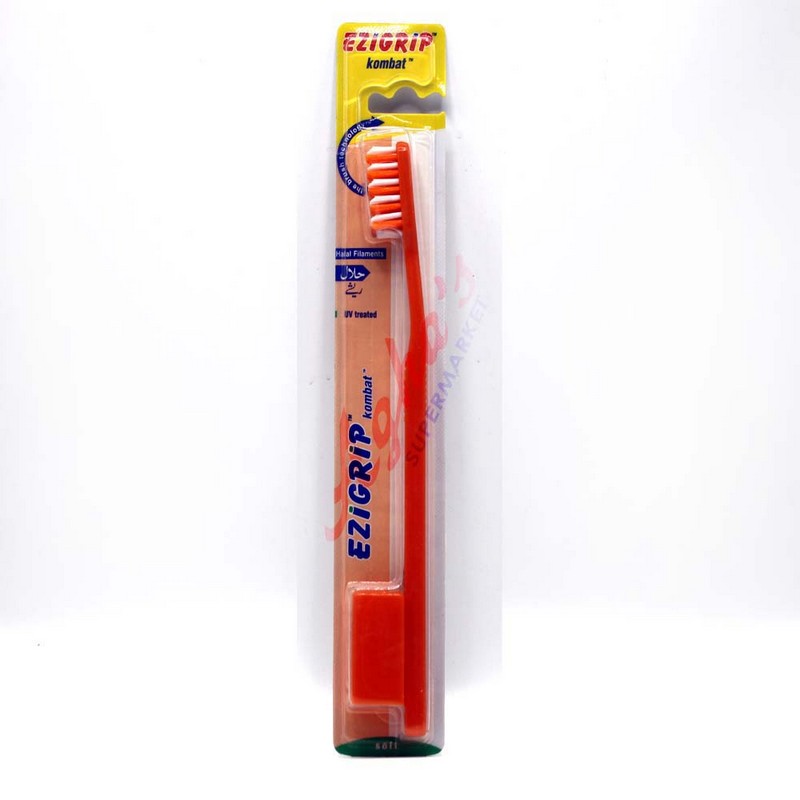 EZIGRIP TOOTH BRUSH KOMBAT KLEAR MEDIUM