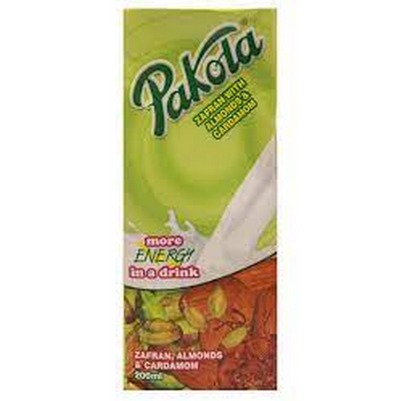 PAKOLA FLV MILK BADAM ZAFRAN 200ML