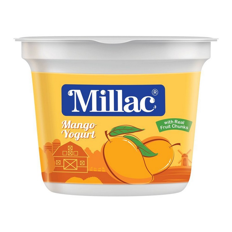 MILLAC FRUIT YOGURT MANGO 250GM