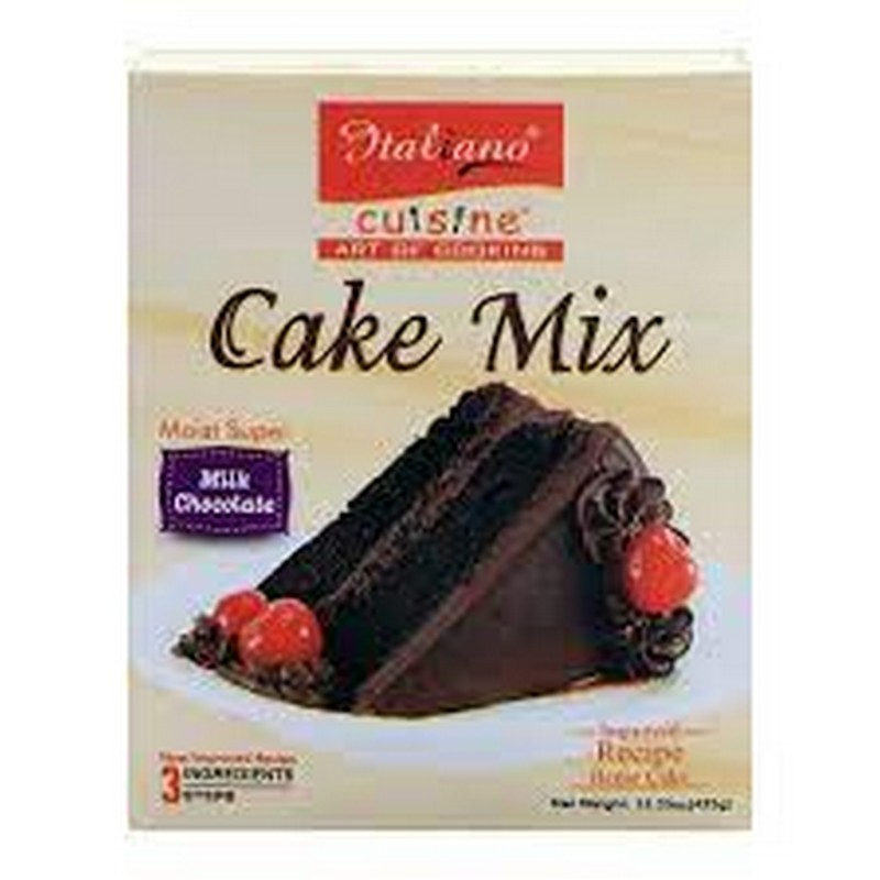 ITALIANO CAKE MIX MILK CHOCOLATE 435GM