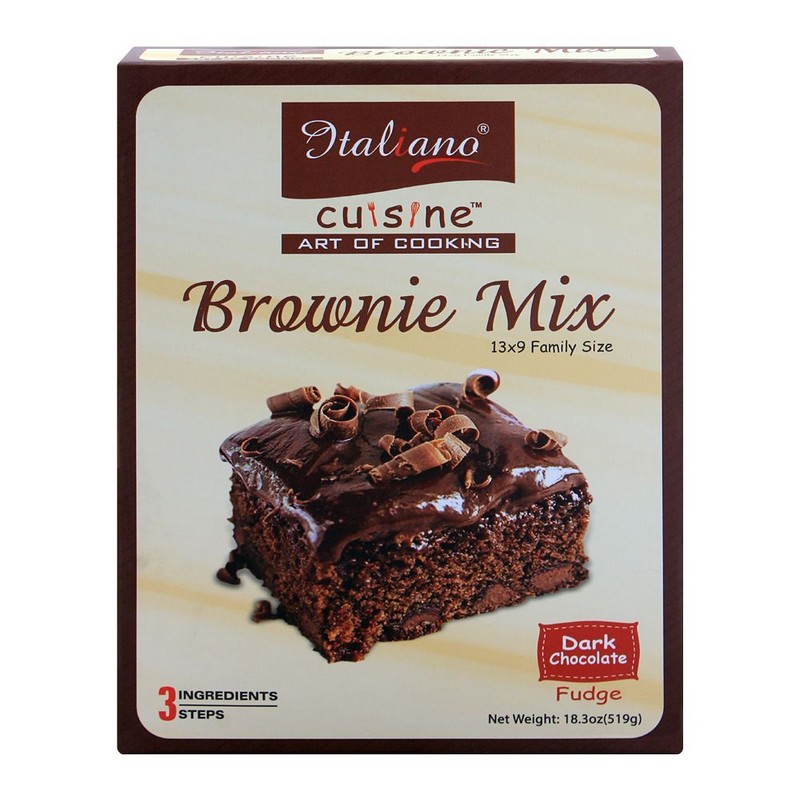 ITALIANO BROWNIE MIX DARK FUDGE 563GM