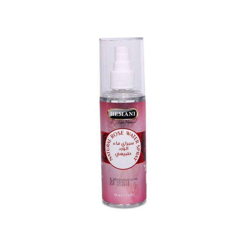 HEMANI ROSE WATER SPRAY 120ML