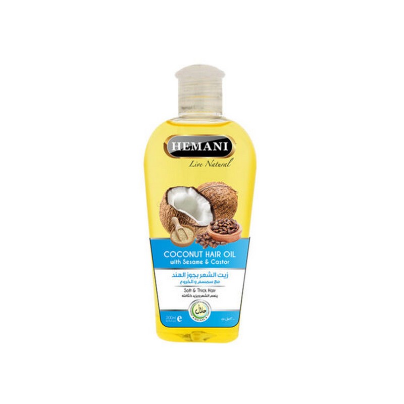 HEMANI HAIR OIL COCONUT 200ML