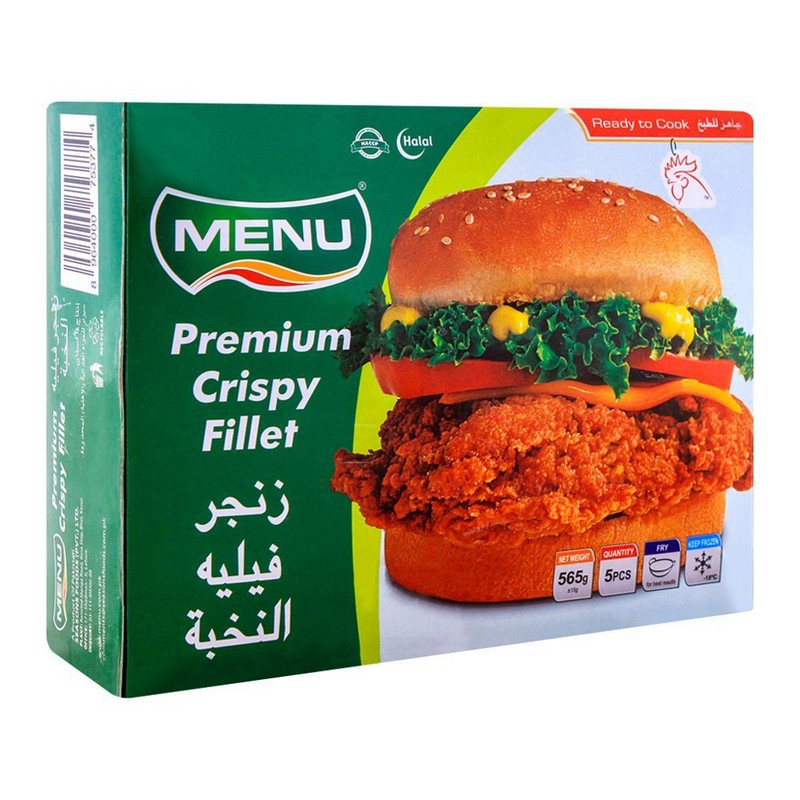 MENU PREMIUM CRISPY FILLET 5PCS 565G