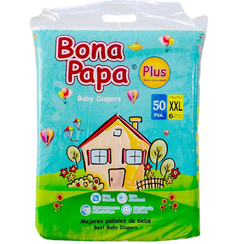 BONA PAPA PLUS BABY DIAPER XXL 50`S