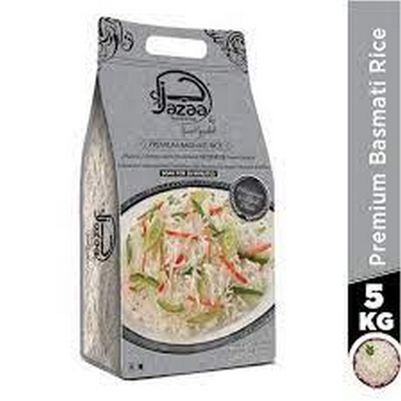 JAZAA SILVER PREMIUM BASMATI RICE 5KG