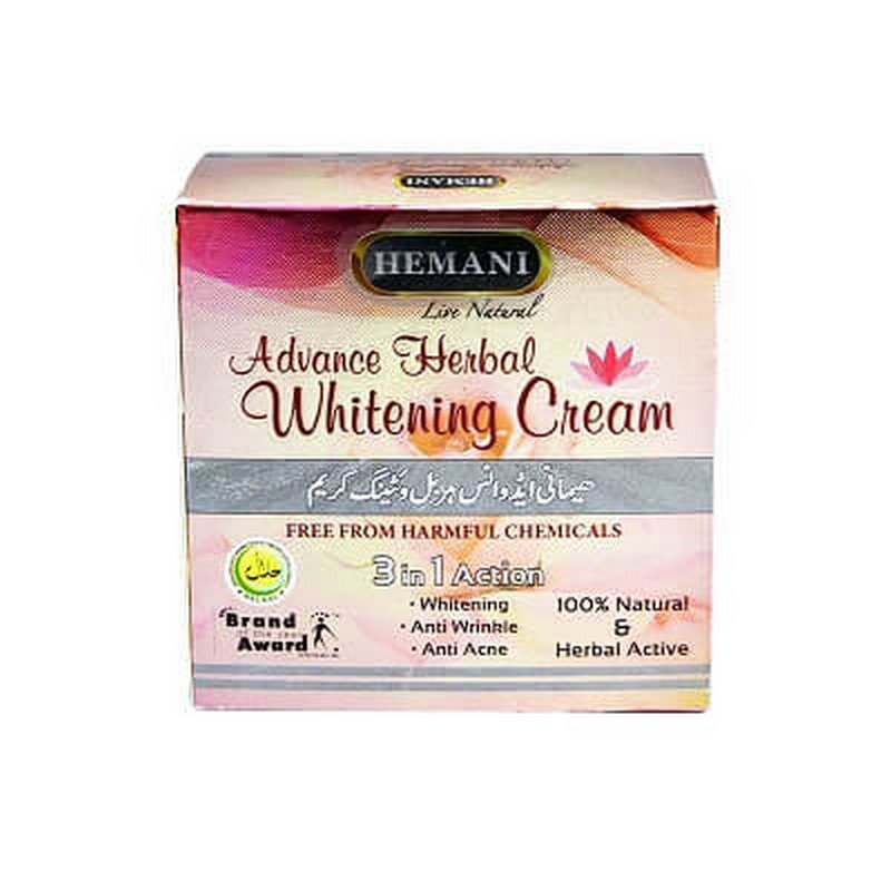 HEMANI HERBAL WHITENING CREAM 20GM