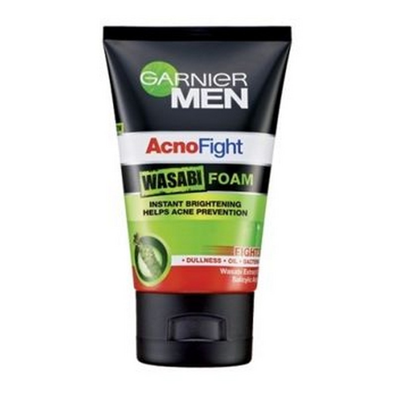GARNIER FACE WASH ACNO FIGHT WASABI FOAM 100ML