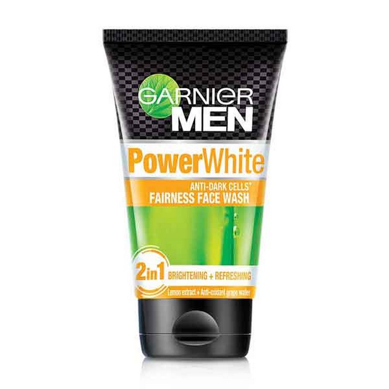 GARNIER FACE WASH POWER WHITE 100ML