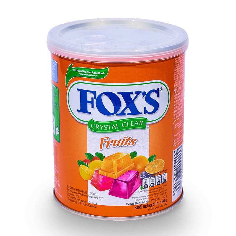 FOX`S CANDIES FRUITS 180G