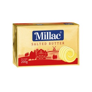 MILLAC BUTTER SALTED 200GM