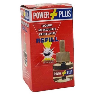 POWER PLUS LIQUID MOSQUITO REPELLANT REFILL RED