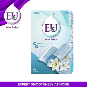 EU WAX STRIPS  LILY FRAGRANCE 10`S