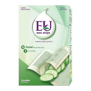 EU WAX STRIPS CUCUMBER FRESHNESS 10`S