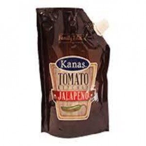 KANAS TOMATO KETCHUP JALAPENO 400GM